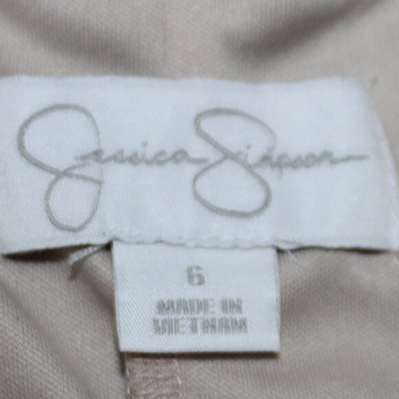 Jessica Simpson Navy Lace Dress w/Beige Lining - Picture 11 of 14